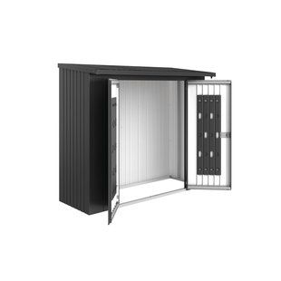 Biohort Deurenpakket Woodstock 230 Donkergrijs Metallic