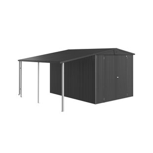 Biohort Afdak Voor Tuinhuis Europa 6/7 Donkergrijs Metallic
