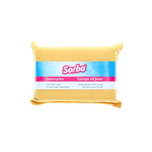 Sorbo Zeemspons Geel 11 X 7 X 3,5 Cm