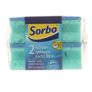 Sorbo Schuurspons Hard Xl Krasvrij