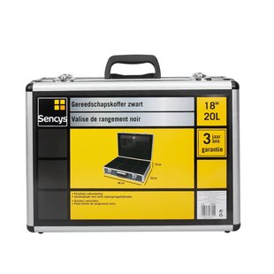 Sencys Gereedschapskoffer Aluminium 46x33cm