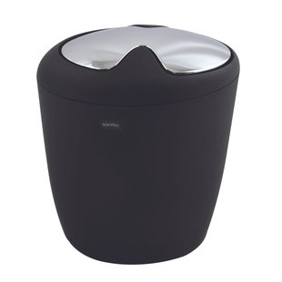 Spirella Afvalemmer Etna Zwart 7l