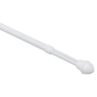 Intensions Caferod Uitschuifbare Gordijnroede Set Wit 13mm 75-125 Cm