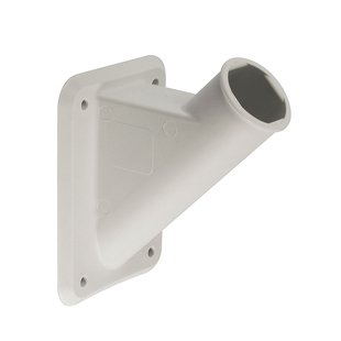 Vlaggenstokhouder Wit Plastic 30mm