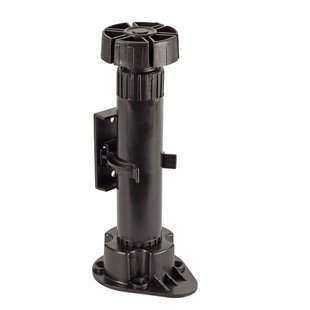 Sencys Kastpoot Verstelbaar 145-190mm Kunststof Zwart