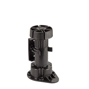 Sencys Kastpoot Verstelbaar 90-140mm Kunststof Zwart