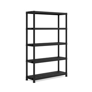 Sencys Stellingkast - 187x120x40cm - Draagkracht 70kg - Zwart