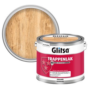 Glitsa Acryl Trappenlak Zijdeglans Transparant 2,5l