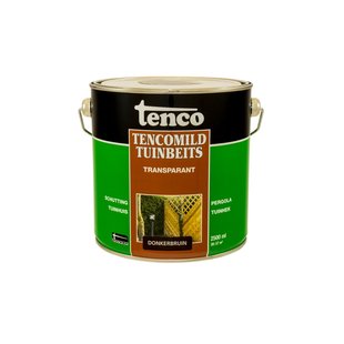 Tenco Tencomild Tuinbeits Transparant Donkerbruin 2,5l