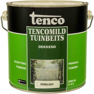 Tenco Tencomild Tuinbeits Dekkend Parelwit 2,5l