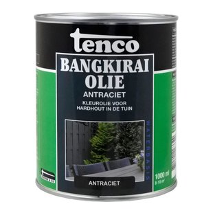 Tenco Bangkirai Olie Antraciet 1l