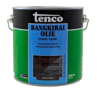 Tenco Bangkirai Olie Dark Teak 2,5l