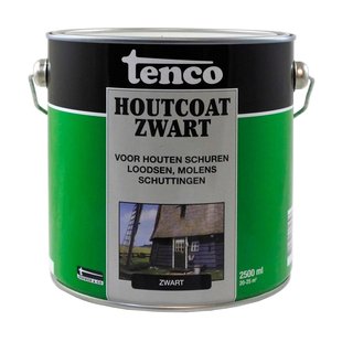 Tenco Houtcoat Zwart 2,5l