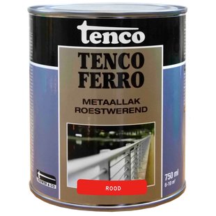 Tenco Ferro Metaallak Rood 750ml