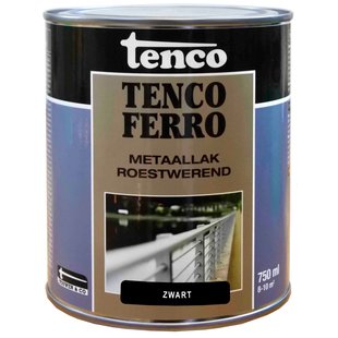 Tenco Ferro Metaallak Zwart 750ml