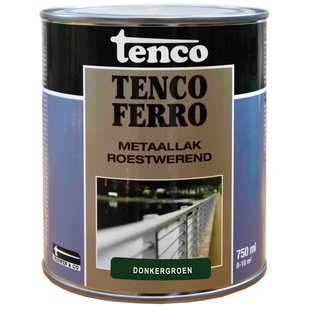 Tenco Ferro Metaallak Donkergroen 750ml