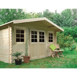 Solid Tuinhuis Superia Dole - Onbehandeld - 370x281cm