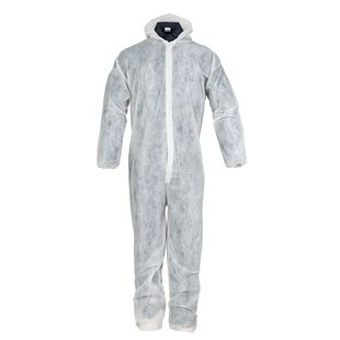 Busters Wegwerpbare Overall Wit Xl