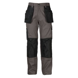 Busters Werkbroek Comfort Grijs/zwart Xxl