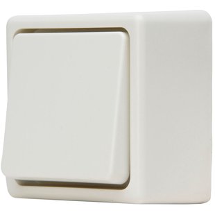 Baseline Wisselschakelaar Opbouw Wit