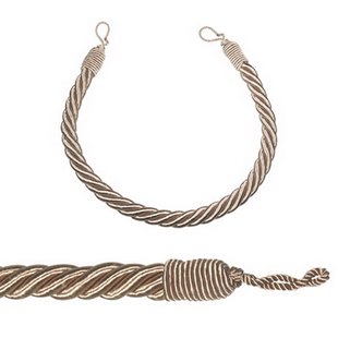 Gordijnbinder 23mm Beige