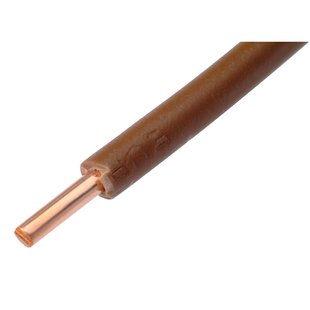 Sencys Installatiedraad Vd 10m 2,5 Mm² Bruin