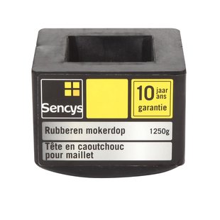 Sencys Rubberen Mokerdop Voor Moker Van 1,25kg