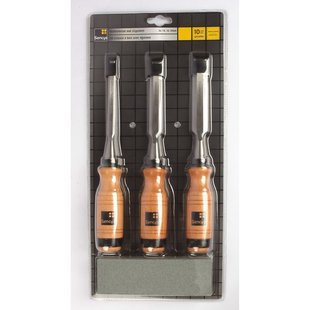 Sencys Houtbeitelset – 3 Stuks