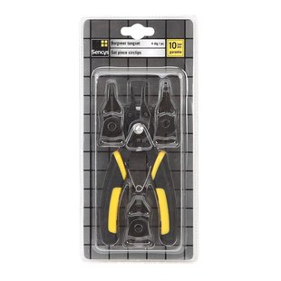Sencys Borgveer Tangenset – 4 Stuks
