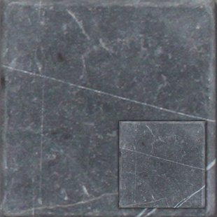Vloertegel Nero Marquino - Marmerlook - Zwart - Natuursteen - Onbehandeld - 20x20cm - 0,6m²