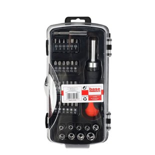 Baseline Ratelschroevendraaier + Bitset – 35 Stuks