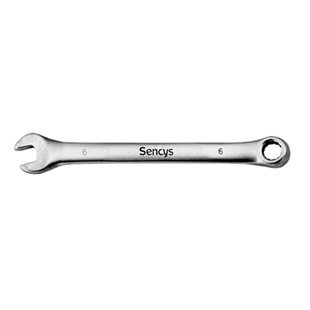 Sencys Ringsteeksleutel Chroom 6mm