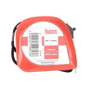 Baseline Rolbandmaat - 5m - 19mm