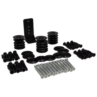 Cando Plintclips Zwart 25 Stuks