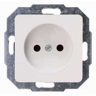 Sencys Inbouwstopcontact Ottawa Ongeaard 1-polig Crème Ip20