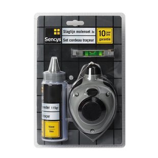 Sencys - Slaglijnmolen Set Van 3 Stuks - 30m - Met Blauw Poeder