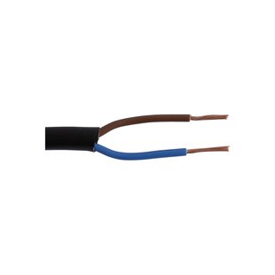 Sencys Stroomkabel Vtlb 10m 2x0,75 Mm² Zwart
