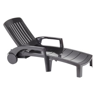 Grosfillex Ligbed Miami Pvc Antraciet