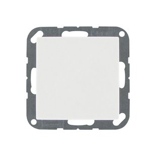 Jung Enkele Afdekplaat As500 Wit