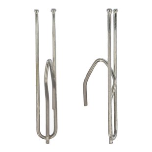 Gordijnhaakjes 70/20mm Metaal 10 Stuks