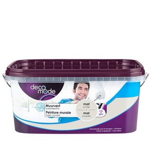 Decomode Muurverf Muurverf - Mat - Schelp - 2,5l