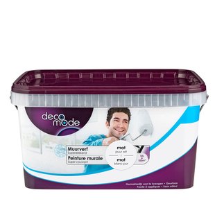 Decomode Muurverf - Mat - Wit - 10l