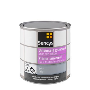 Sencys Universele Grondverf Grijs 2,5l