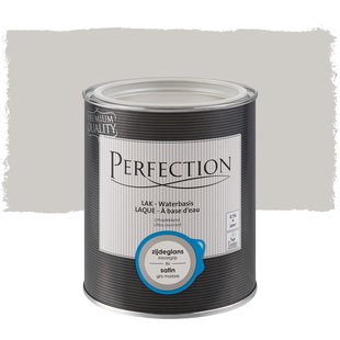 Perfection Lak Ultradekkend Zijdeglans Kiezelgrijs 750ml