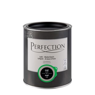 Perfection Lak Ultradekkend Mat Zwart 750ml