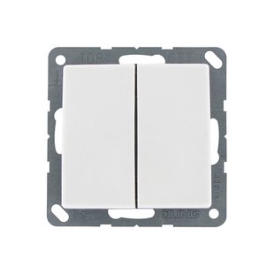 Jung Serieschakelaar As500 Wit