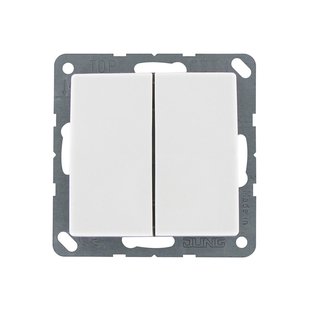 Jung Wissel/wisselschakelaar As500 Wit