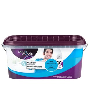 Decomode Muurverf - Mat - Oceaan Blauw - 2,5l