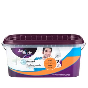Decomode Muurverf - Mat - Wit - 2,5l