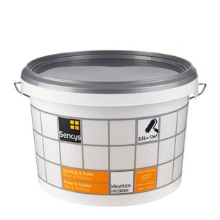 Sencys Voorstrijk En Fixeer Primer - Muur En Plafond - Kleurloos - 2,5l